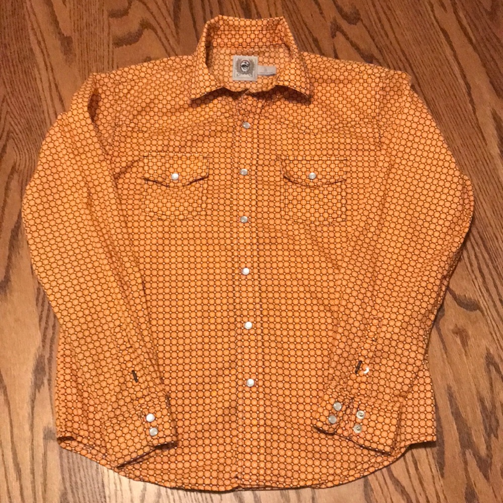 Cinch flashy snap shirt.